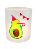 Mr. & Mrs. Panda Kerzenhalter Avocado Party ohne Spruch in Transparent