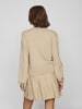 Vila Strickpullover in Natural Melange