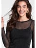 faina Women Longsleeve in Black