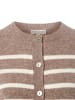 Marie Lund Jacke in taupe ecru - 0001