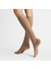 Hudson Kniestrümpfe Relax Fine druckfreier Bund in Beige