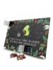 Mr. & Mrs. Panda Advents-Teekalender Avocado Tanzen mit Spruch in Kreidetafel
