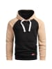 Alessandro Salvarini Hoodie Alessandro Salvarini Herren Sweatjacke AS297 in Beige