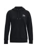 Under Armour Hoodie Essential Fleece in Schwarz