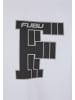 FUBU Long Sleef in white/black