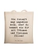 Mr. & Mrs. Panda Einkaufstasche Spruch Zukunftsplanung Ungewissh... in Creme