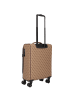 Guess Vezzola Travel 4 Rollen Kabinentrolley 56 cm in beige-brown