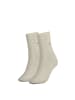 Tommy Hilfiger Socken 2er Pack in Beige