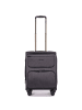 Stratic Bendigo Light + 4 Rollen Kabinentrolley 54 cm mit Dehnfalte in black