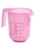 APS Rührbecher in pink, Ø 12,5 cm, H: 16 cm, 1 Liter, Polypropylen
