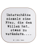 Mr. & Mrs. Panda Tischuntersetzer Spruch Hoffnung Veränderung mi... in Weiß
