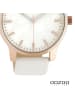 Oozoo Analog-Armbanduhr Oozoo Timepieces weiß groß (ca. 42mm)