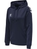 Hummel Hummel Kapuzenpullover Hmlcore Multisport Damen Atmungsaktiv Schnelltrocknend in MARINE