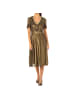 La Martina Knielange Kleider (Midi) in Brown