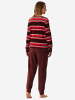 Schiesser Pyjama Comfort Nightwear in burgund