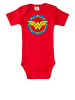 Logoshirt Baby-Body in rot