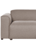 Beliani Ecksofa FAABORG in Beige/Schwarz - (W) 250 x (H) 73 x (L) 162 cm