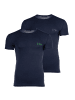 Emporio Armani T-Shirt 2er Pack in Marine