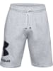 Under Armour Short "UA Rival Fleece Big Logo Shorts" in Grau