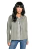 Gina Laura Blusenjacke in stein grau