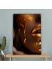 MuchoWow Leinwand bilder Goldenes Gesicht (BxH)