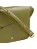DuDu Umhängetasche Leder 21 cm in olive
