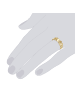 Lulu & Jane Ring Muschel aus Messing in gelbgold