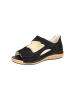 WALDLÄUFER Komfort Sandalen für Damen in schwarz
