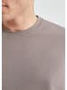 QS T-Shirt in 8915_hellbraun