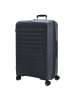 D&N Travel Line 4700+ - 4-Rollen-Trolley L 78 cm erw. (schwarz) in navy