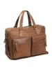The Chesterfield Brand Misha - Aktentasche 17" Leder 43 cm (black) in braun