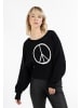 myMo ROCKS Damen Pullover in Schwarz