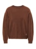 LeComte Strickpullover Oxford League in Tabak