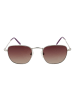 Funky Buddha Unisex Sonnenbrillen Rechteck Silber