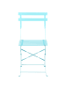 Beliani 3-tlg Bistro Set FIORI in Blau