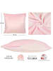 JACK 2er Set Teddy Flausch Kissen 45x45cm in Rosa