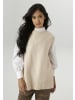 Aniston SELECTED Pullunder in beige-melange