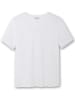 sheego V-Shirt in ecru