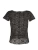 Aniston CASUAL T-Shirt in schwarz
