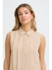 Fransa Ärmellose Bluse FRADAH Relaxed fit in SAVANNAH TAN