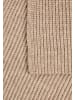 Camel Active Schal aus weichem Materialmix in Karamell