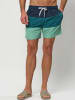 VINSON Badeshorts VMRudcott in Mediterranea-Creme De Menthe