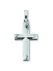 ONE ELEMENT  Kreuz Anhänger aus 925 Silber in silber