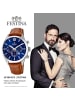 Festina Chronograph-Armbanduhr Festina Timeless Chronograph braun groß (ca. 44mm)