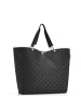 Reisenthel XL - Shopper 65 cm (smiley leo blush) in glossy dots black
