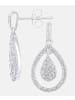 Diamant L'éternel Ohrhänger aus 375 Weißgold mit Diamant