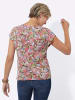 WITT WEIDEN Shirt in flamingo-bleu-bedruckt