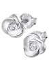 LOTUS silver Ohrringe Silber 925 Sterling Silber Blume Ohrstecker