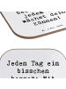 Mr. & Mrs. Panda Untersetzer Tasse Spruch Ein neues Musikinstrum... in Weiß