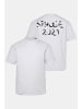 STHUGE Kurzarm T-Shirt in offwhite